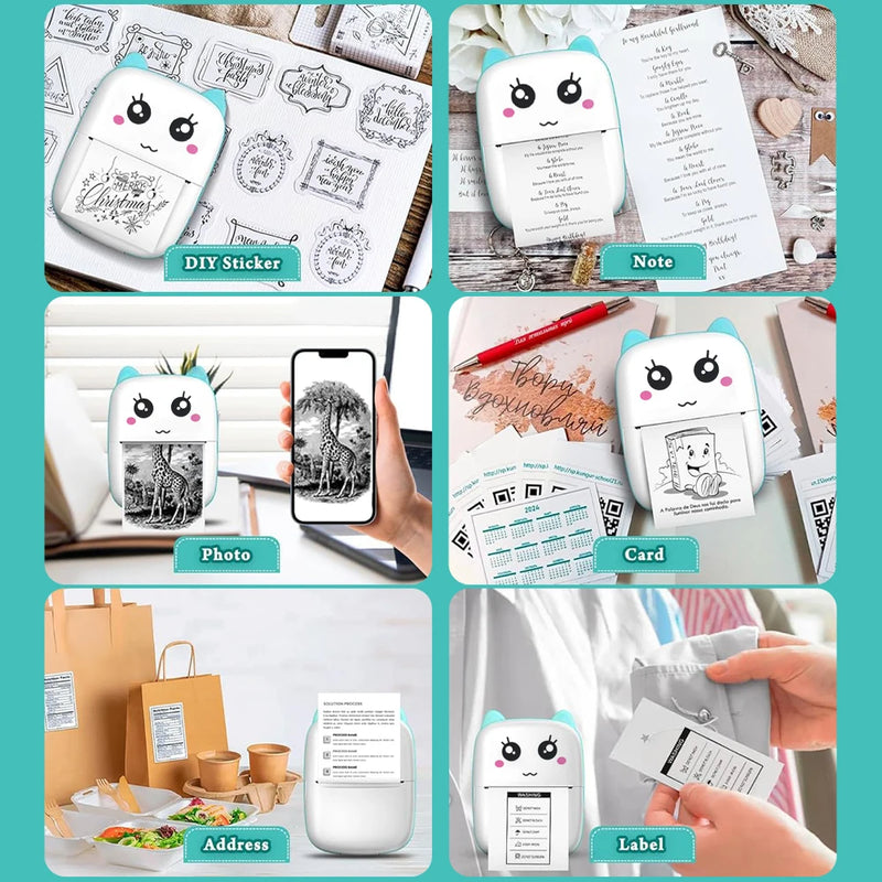 Portable Bluetooth Thermal Printer