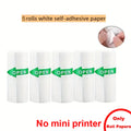 Portable Inkless Thermal Printer