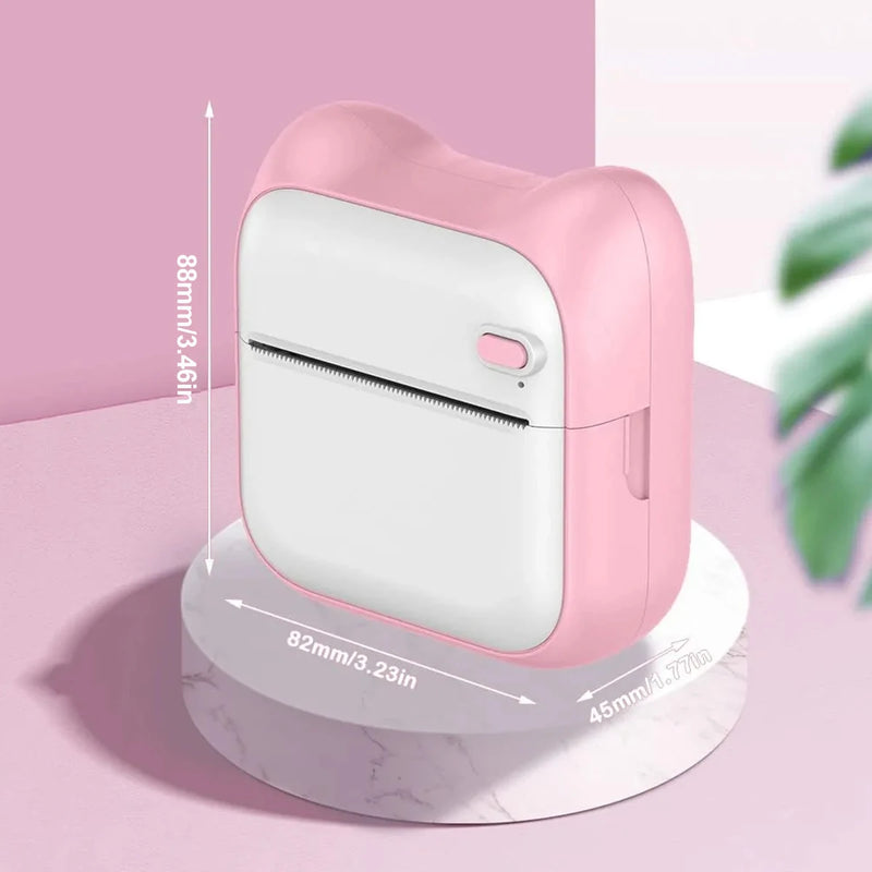 Portable Inkless Thermal Printer
