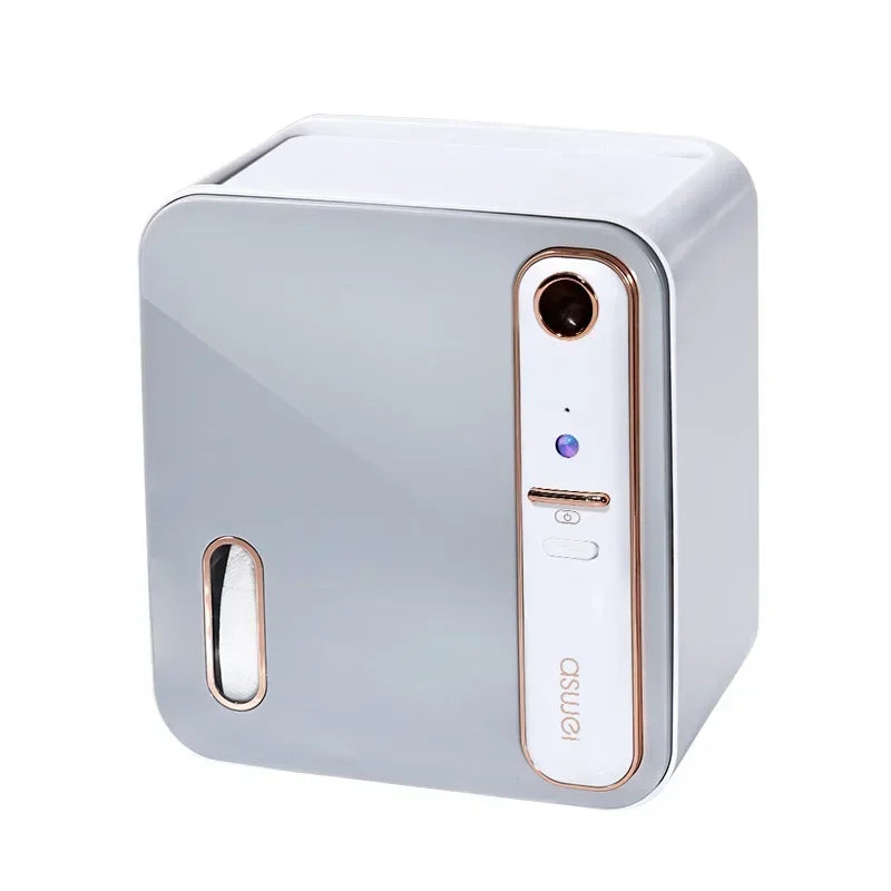 Wall-Mounted Tissue & Roll Holder