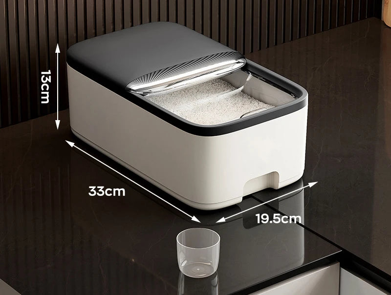 10kg Airtight Rice & Grain Storage Container – Moisture & Pest Resistant