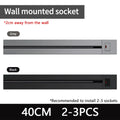 Wall-Mounted Kitchen Power Rail with Switch