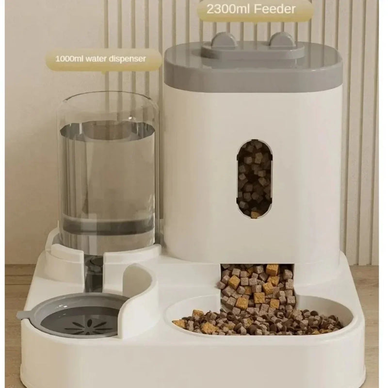 Automatic Pet Feeder with Water Dispenser